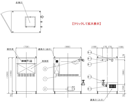 インライン加温ユニット